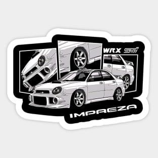 Impreza WRX STI Bugeye, JDM Sticker